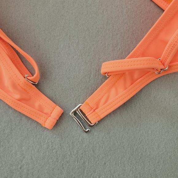 Veccoberry Women's Two Pieces Orange Bikini Size S - Picture 9 of 11